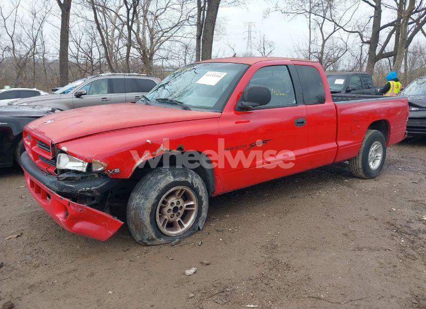 Photo 6 of 1999 Dodge Dakota SLT/SPORT (VIN 1B7GL22X0XS153293)