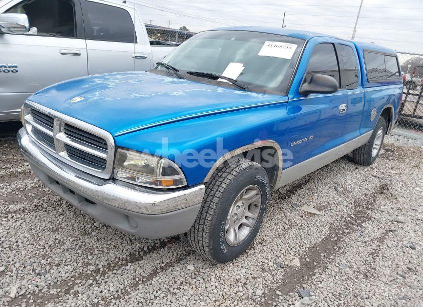 Photo 2 of 2001 Dodge Dakota SLT/SPORT (VIN 1B7GL22X21S259641)