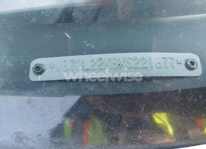 Photo 9 of 1999 Dodge Dakota SLT/SPORT (VIN 1B7GL22X8XS221677)