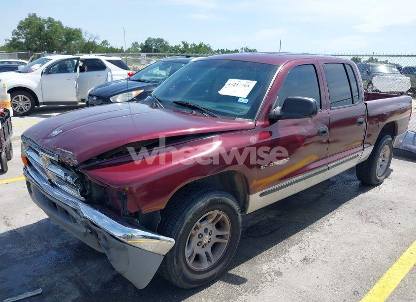 Photo 2 of 2001 Dodge Dakota SLT/SPORT (VIN 1B7GL2AN41S219920)