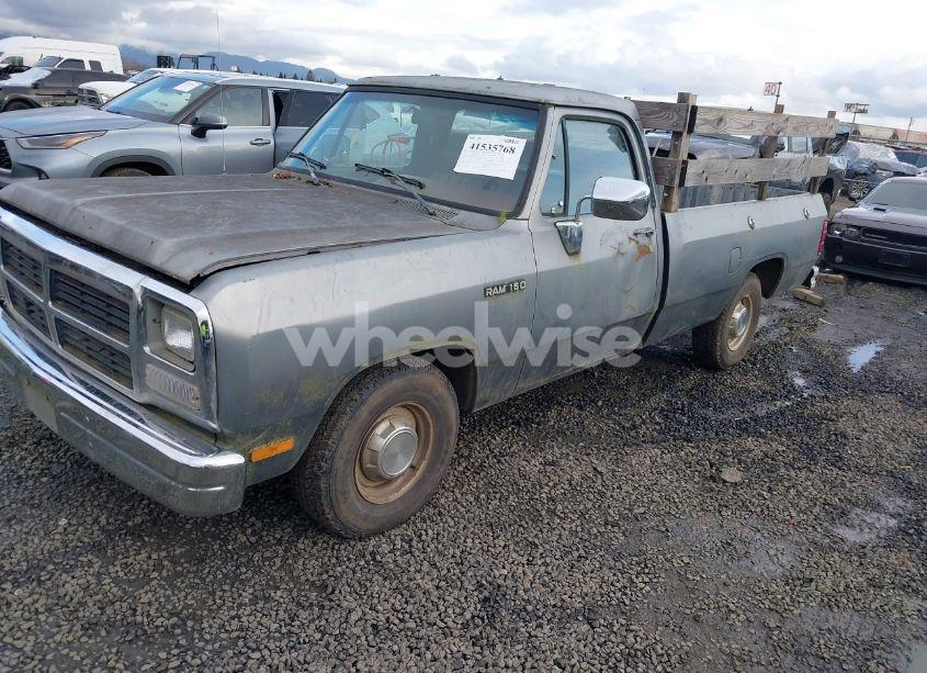 Photo 2 of 1992 Dodge D-series D150 (VIN 1B7HE16Y1NS654816)