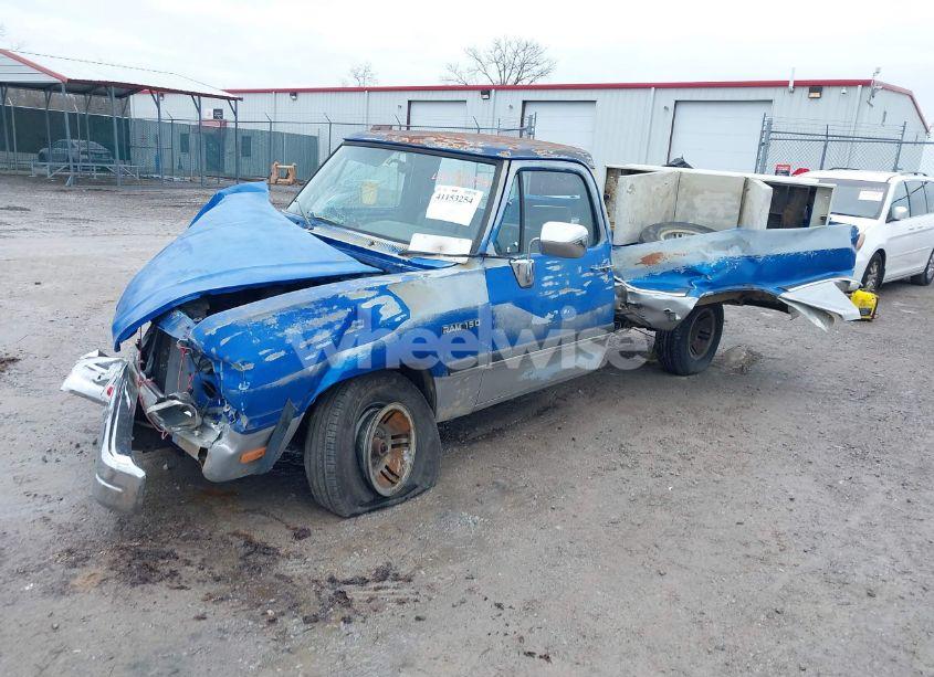 Photo 2 of 1992 Dodge D-series D150 (VIN 1B7HE16Y5NS602251)