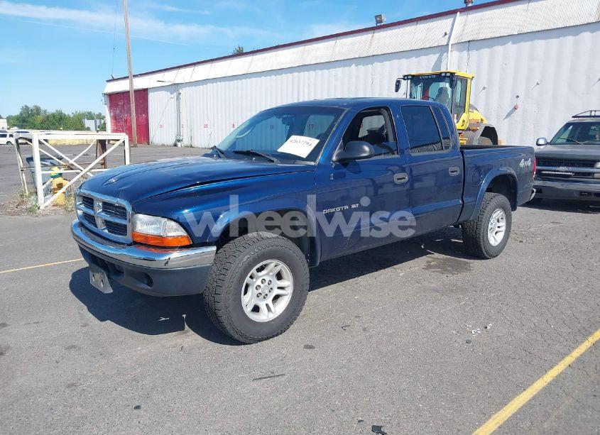 Photo 2 of 2001 Dodge Dakota SLT/SPORT (VIN 1B7HG2AN51S275762)