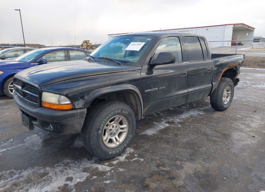 Photo 2 of 2002 Dodge Dakota SPORT (VIN 1B7HG38N22S501981)