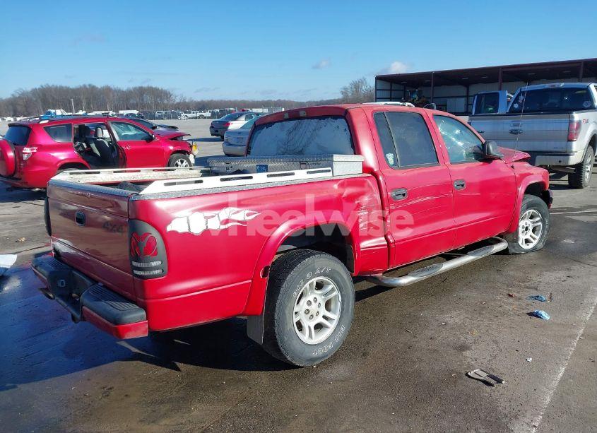 Photo 4 of 2002 Dodge Dakota SPORT (VIN 1B7HG38N42S715838)