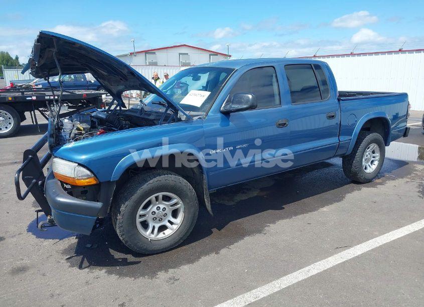 Photo 2 of 2002 Dodge Dakota SPORT (VIN 1B7HG38N52S663684)
