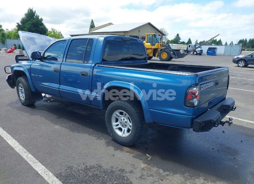 Photo 3 of 2002 Dodge Dakota SPORT (VIN 1B7HG38N52S663684)