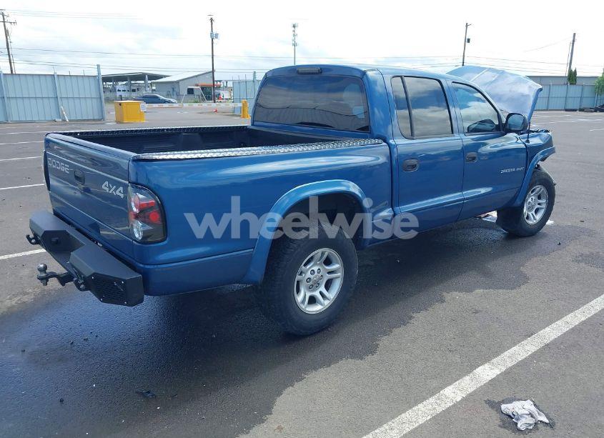 Photo 4 of 2002 Dodge Dakota SPORT (VIN 1B7HG38N52S663684)