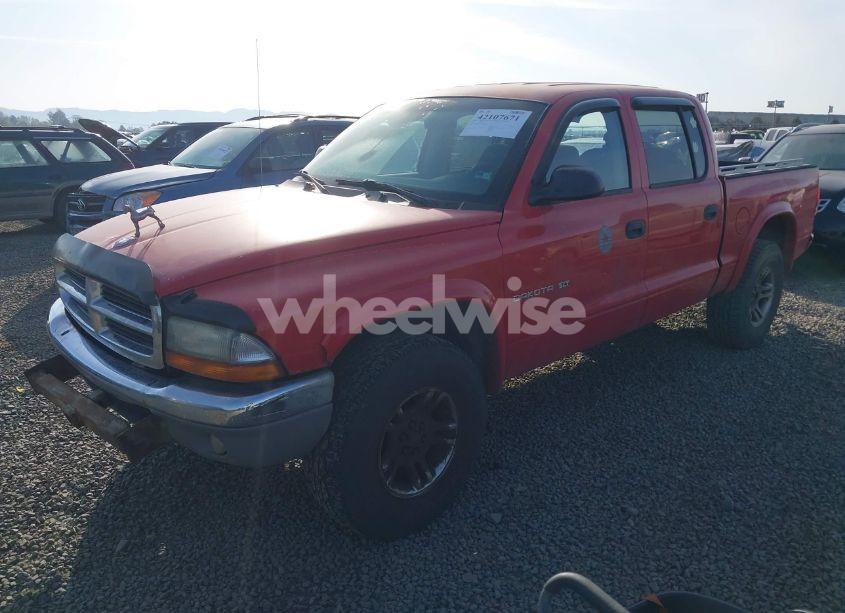 Photo 2 of 2002 Dodge Dakota SLT (VIN 1B7HG48N42S595562)