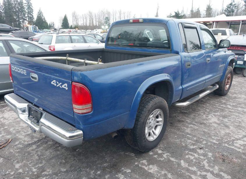 Photo 4 of 2002 Dodge Dakota SLT (VIN 1B7HG48N82S713337)