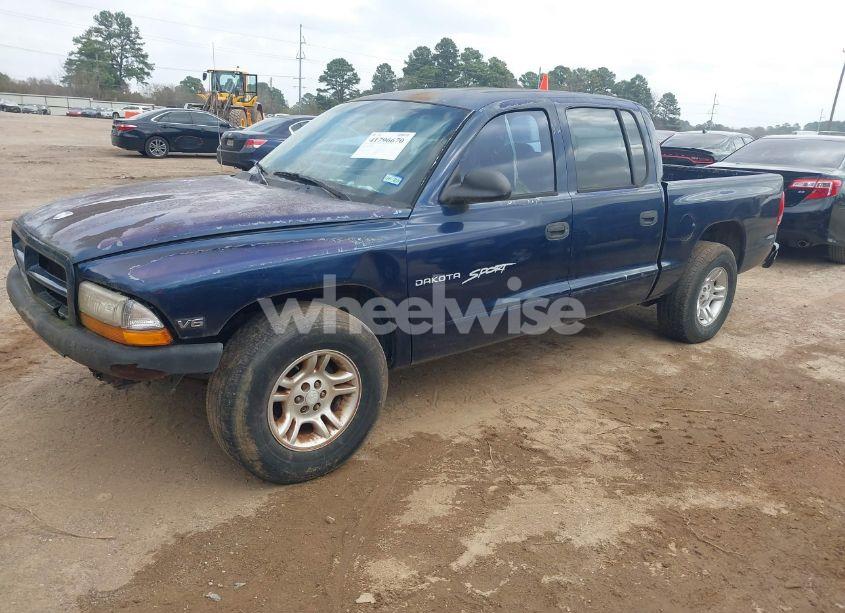 Photo 2 of 2001 Dodge Dakota SLT/SPORT (VIN 1B7HL2AX61S265190)