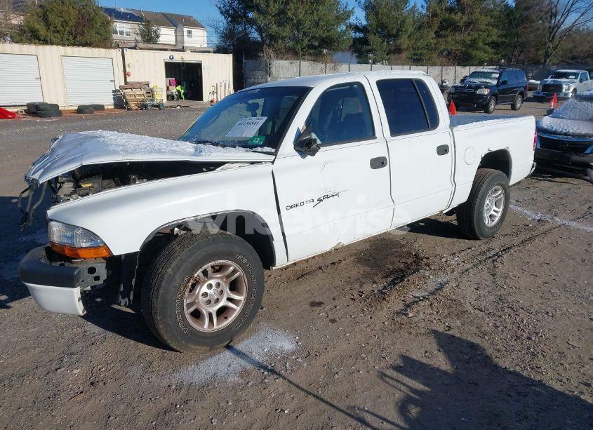 Photo 2 of 2001 Dodge Dakota SLT/SPORT (VIN 1B7HL2AX71S324232)