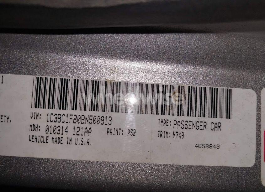 Photo 9 of 2011 Chrysler 200 TOURING (VIN 1C3BC1FB0BN500913)