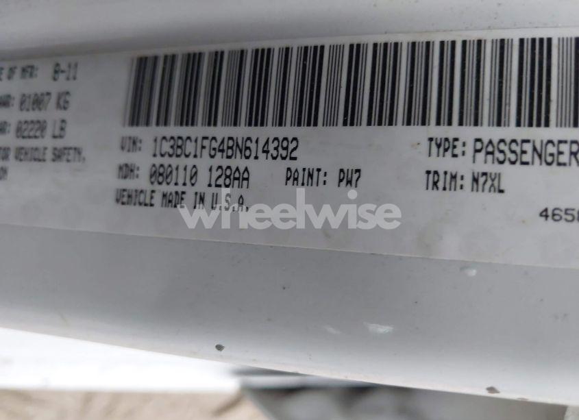 Photo 9 of 2011 Chrysler 200 TOURING (VIN 1C3BC1FG4BN614392)