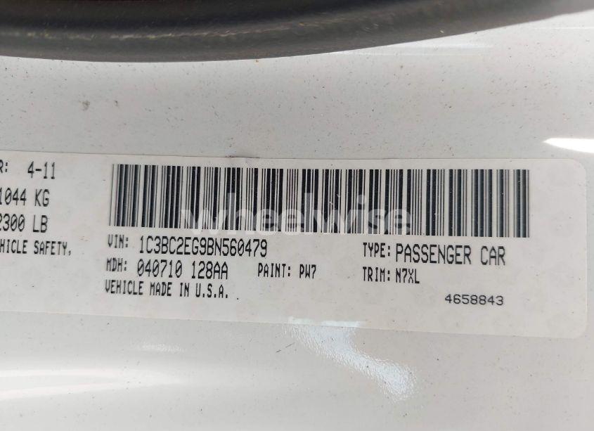 Photo 9 of 2011 Chrysler 200 TOURING (VIN 1C3BC2EG9BN560479)