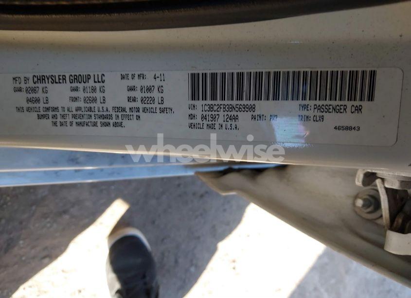 Photo 9 of 2011 Chrysler 200 LIMITED (VIN 1C3BC2FB3BN569908)