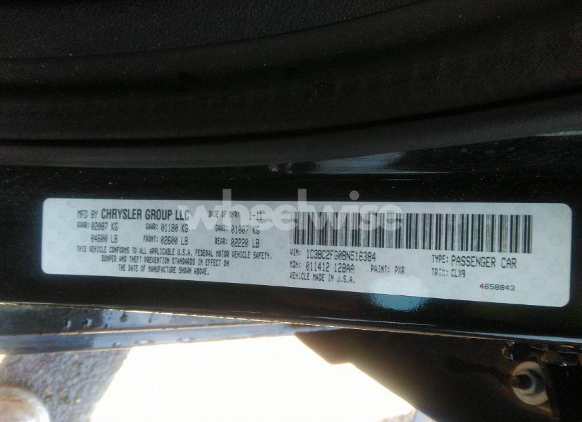 Photo 9 of 2011 Chrysler 200 LIMITED (VIN 1C3BC2FG0BN516384)