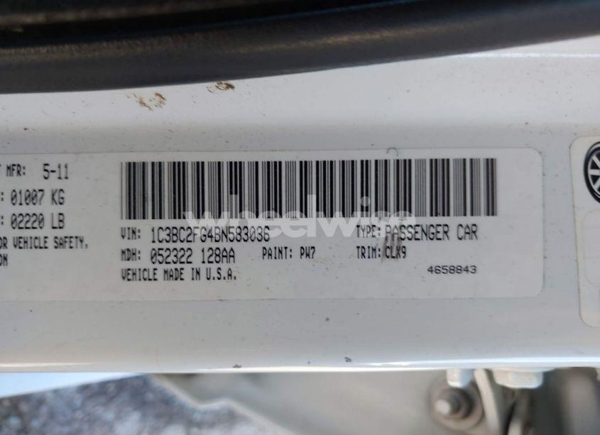Photo 9 of 2011 Chrysler 200 LIMITED (VIN 1C3BC2FG4BN583036)