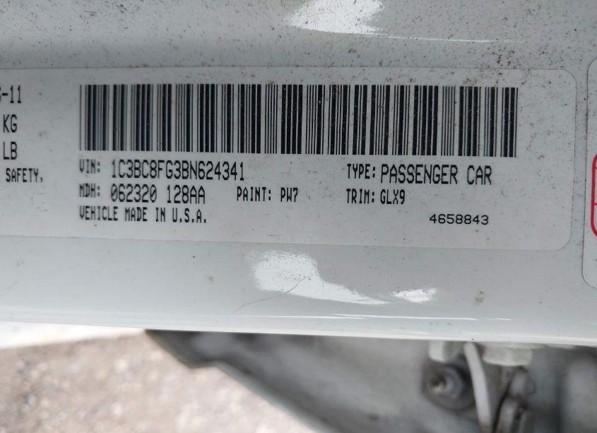 Photo 9 of 2011 Chrysler 200 S (VIN 1C3BC8FG3BN624341)