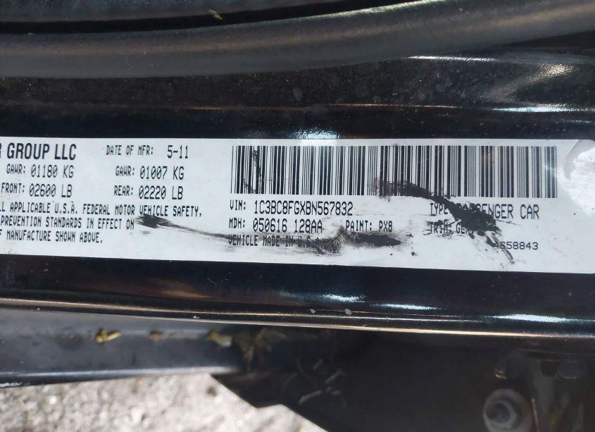 Photo 9 of 2011 Chrysler 200 S (VIN 1C3BC8FGXBN567832)