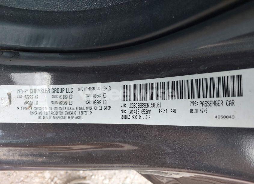 Photo 9 of 2014 Chrysler 200 TOURING (VIN 1C3BCBEB9EN158101)