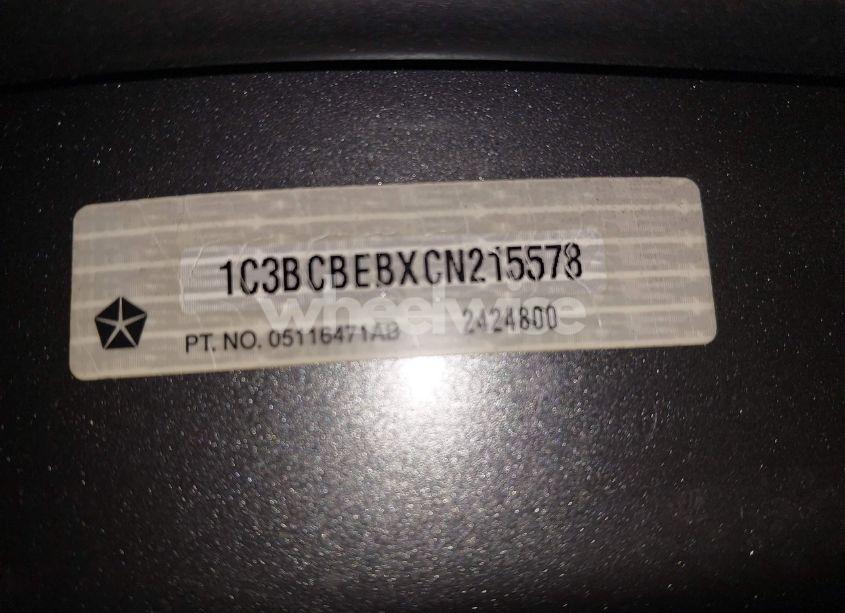 Photo 9 of 2012 Chrysler 200 TOURING (VIN 1C3BCBEBXCN215578)