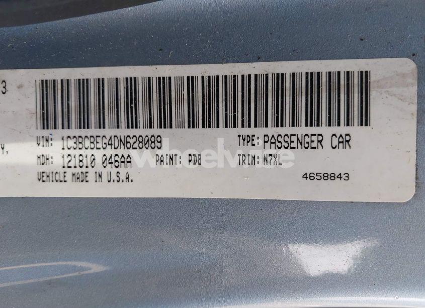 Photo 9 of 2013 Chrysler 200 TOURING (VIN 1C3BCBEG4DN628089)