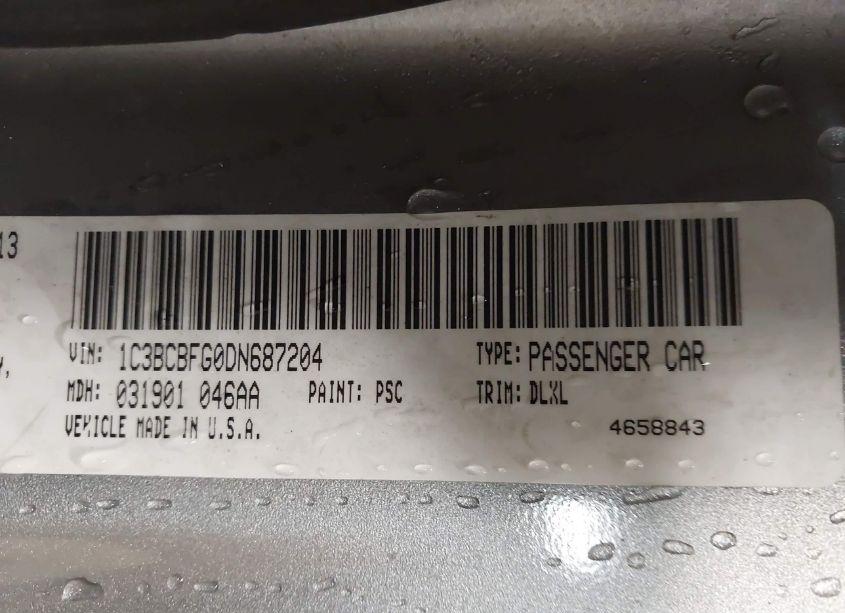 Photo 9 of 2013 Chrysler 200 LIMITED (VIN 1C3BCBFG0DN687204)