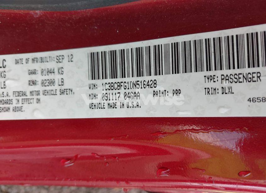 Photo 9 of 2013 Chrysler 200 LIMITED (VIN 1C3BCBFG1DN516428)