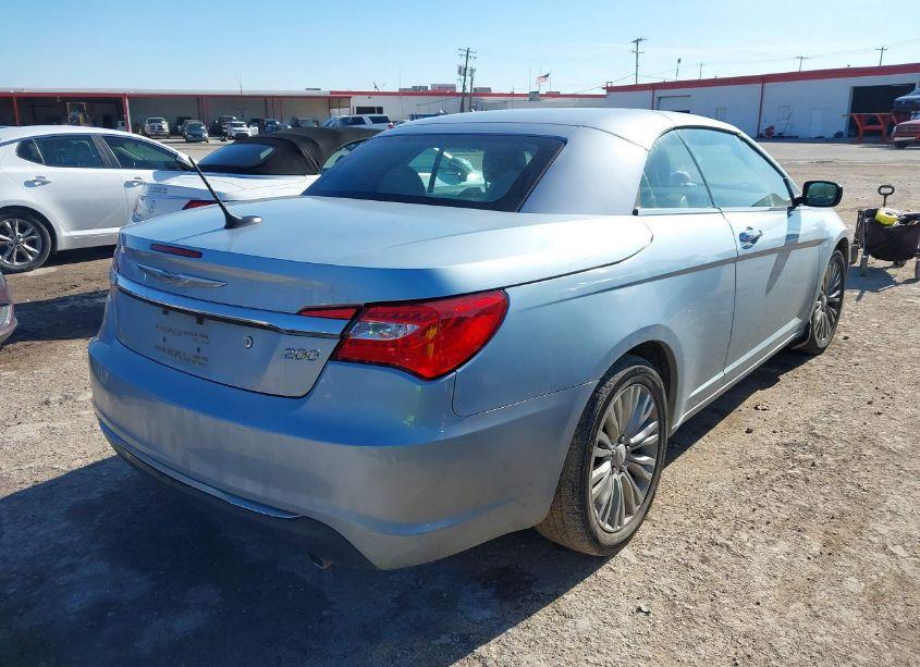 Photo 4 of 2012 Chrysler 200 LIMITED (VIN 1C3BCBFG5CN266979)