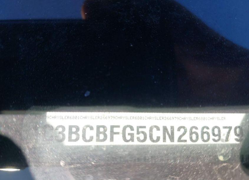 Photo 9 of 2012 Chrysler 200 LIMITED (VIN 1C3BCBFG5CN266979)