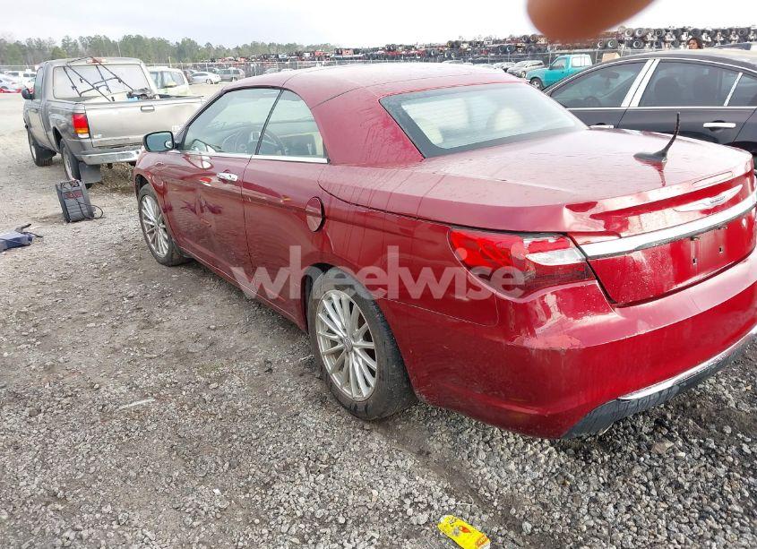 Photo 3 of 2013 Chrysler 200 LIMITED (VIN 1C3BCBFG6DN595353)