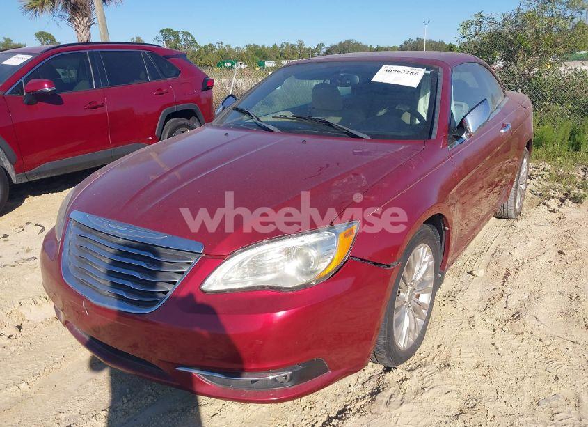 Photo 2 of 2012 Chrysler 200 LIMITED (VIN 1C3BCBFG8CN132192)