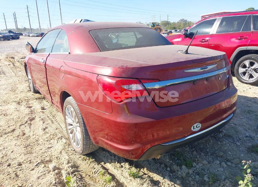 Photo 3 of 2012 Chrysler 200 LIMITED (VIN 1C3BCBFG8CN132192)