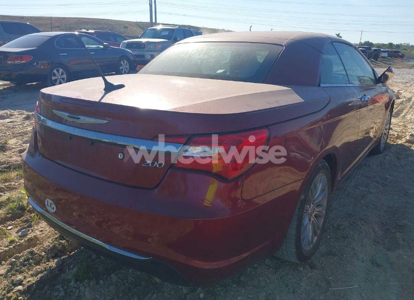 Photo 4 of 2012 Chrysler 200 LIMITED (VIN 1C3BCBFG8CN132192)