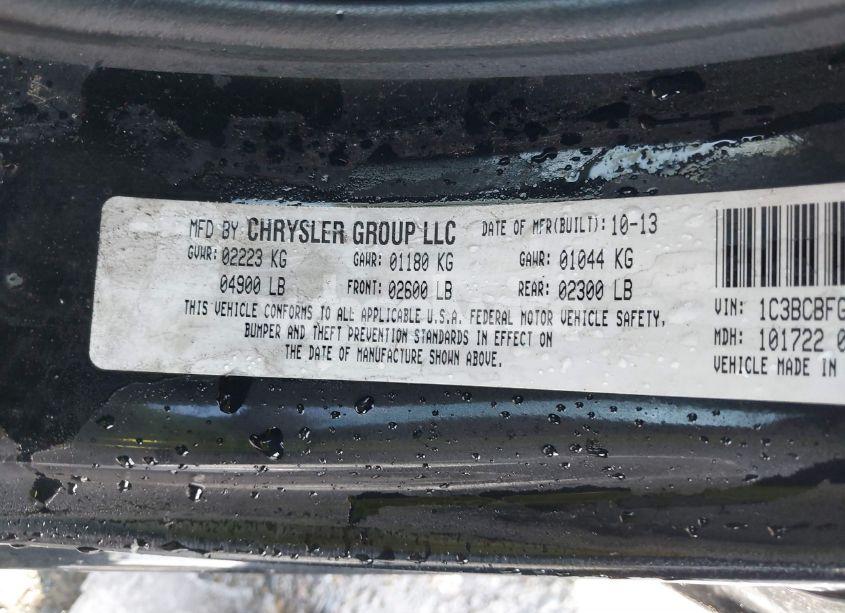 Photo 9 of 2014 Chrysler 200 LIMITED (VIN 1C3BCBFG9EN162644)