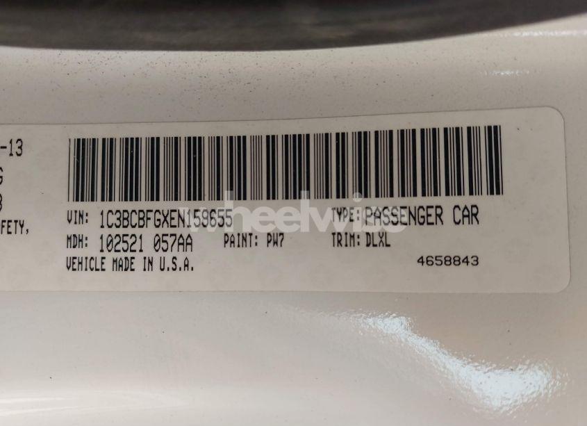 Photo 9 of 2014 Chrysler 200 LIMITED (VIN 1C3BCBFGXEN159655)