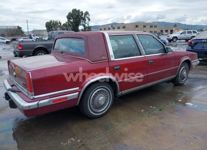 Photo 4 of 1988 Chrysler New YORKER C-BODY LANDAU (VIN 1C3BU6636JD231372)