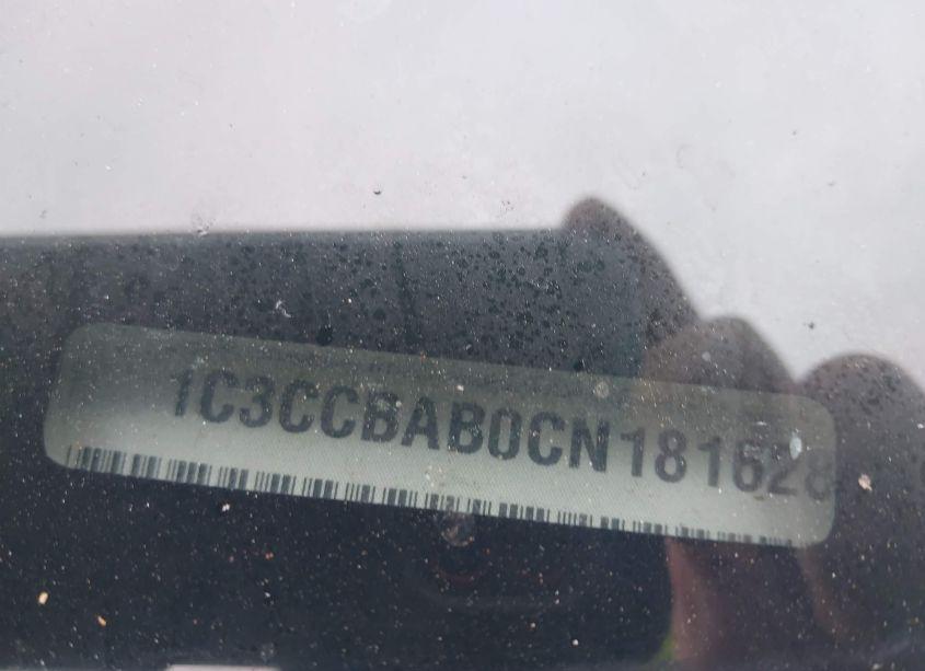 Photo 9 of 2012 Chrysler 200 LX (VIN 1C3CCBAB0CN181628)