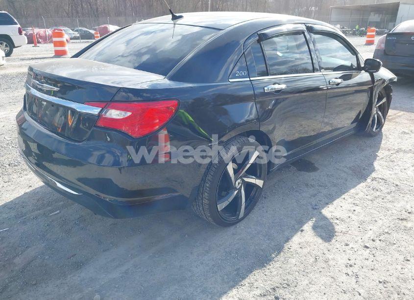 Photo 4 of 2012 Chrysler 200 LX (VIN 1C3CCBAB0CN281857)