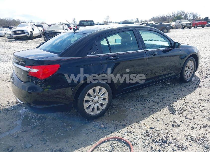 Photo 4 of 2013 Chrysler 200 LX (VIN 1C3CCBAB0DN641548)