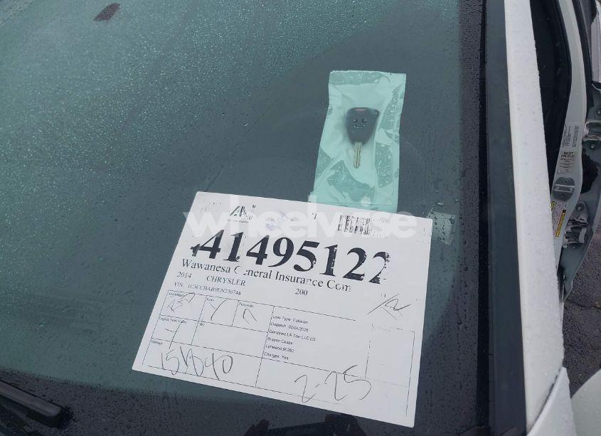 Photo 11 of 2014 Chrysler 200 LX (VIN 1C3CCBAB0EN230748)