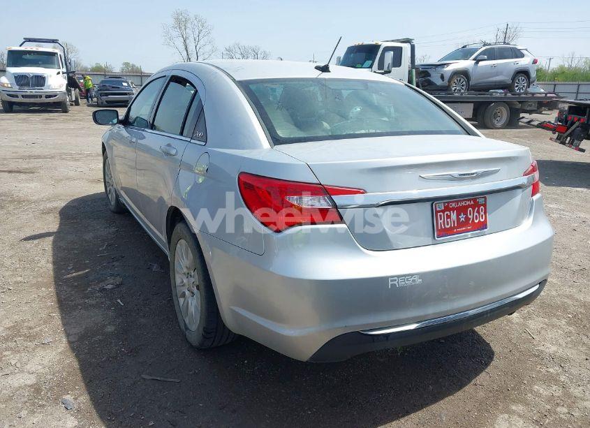 Photo 3 of 2012 Chrysler 200 LX (VIN 1C3CCBAB1CN163218)