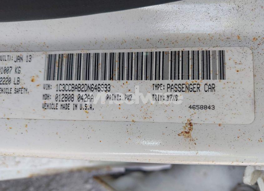 Photo 9 of 2013 Chrysler 200 LX (VIN 1C3CCBAB2DN646993)