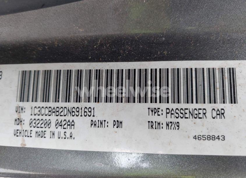 Photo 9 of 2013 Chrysler 200 LX (VIN 1C3CCBAB2DN691691)