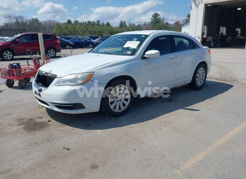Photo 2 of 2012 Chrysler 200 LX (VIN 1C3CCBAB3CN204447)