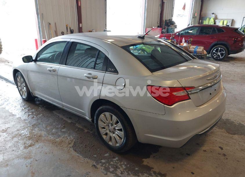 Photo 3 of 2012 Chrysler 200 LX (VIN 1C3CCBAB4CN100453)