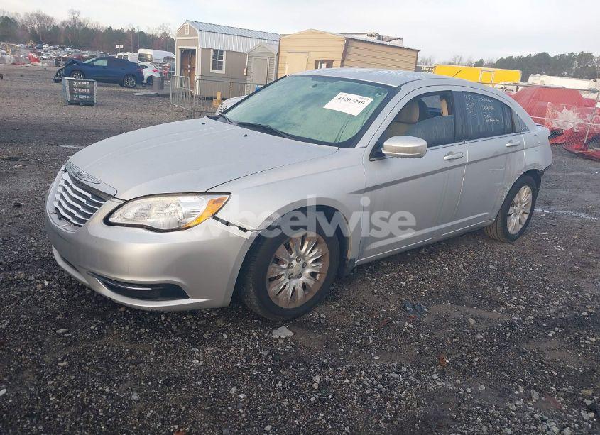 Photo 2 of 2012 Chrysler 200 LX (VIN 1C3CCBAB5CN138838)