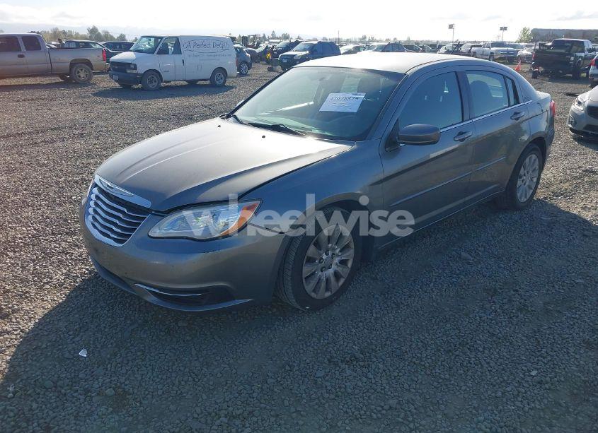 Photo 2 of 2012 Chrysler 200 LX (VIN 1C3CCBAB5CN208533)