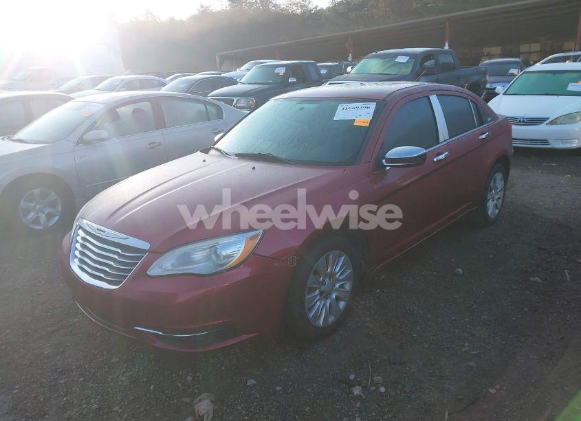 Photo 2 of 2014 Chrysler 200 LX (VIN 1C3CCBAB5EN211094)